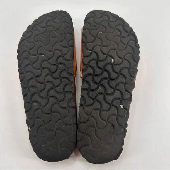 Birkenstock Madrid Holographic Bronze Sandals Size 39 FLAWS - Picture 8 of 8